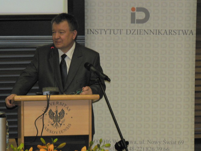 Prof. dr hab. Marek Jabłonowski, Dyrektor Instytutu Dziennikarstwa UW
