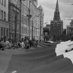 Moskwa, 25 sierpnia 1991, demonstracja po upadku puczu Janajewa (19-21.08)